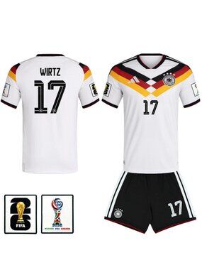 Florian Wirtz 2026 World Cup Soccer Jersey Set Suit